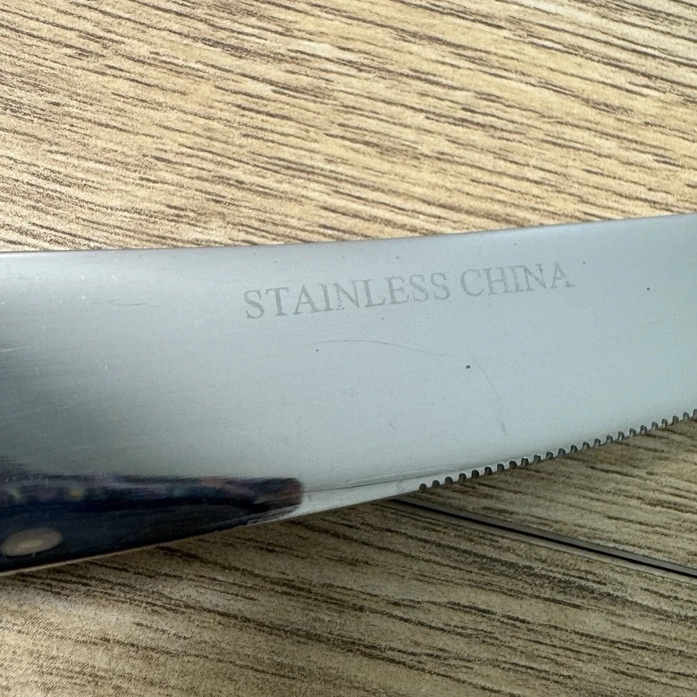 Tuscany - Dinner Knife 1 Cambridge - Stainless Steel Flatware Replacement